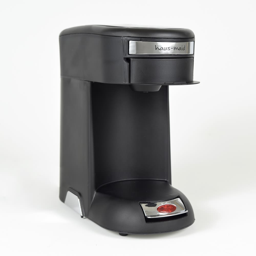 Haus-Maid 1-Cup Coffeemaker, Black